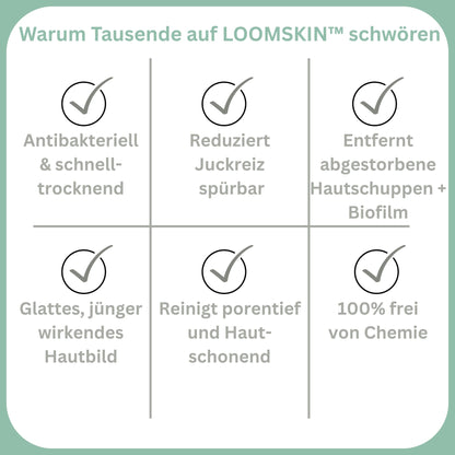 LOOMSKIN™ - nachhaltiges Peelingtuch