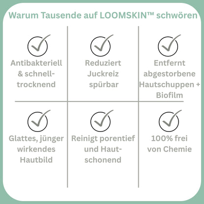 LOOMSKIN™ - nachhaltiges Peelingtuch