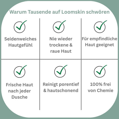 LOOMSKIN™ - antibakterielles Peelingtuch