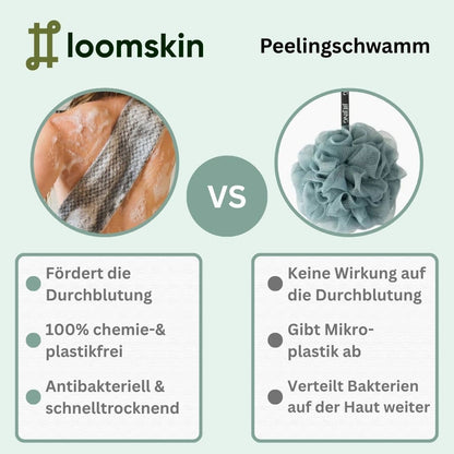 LOOMSKIN™ - antibakterielles Peelingtuch