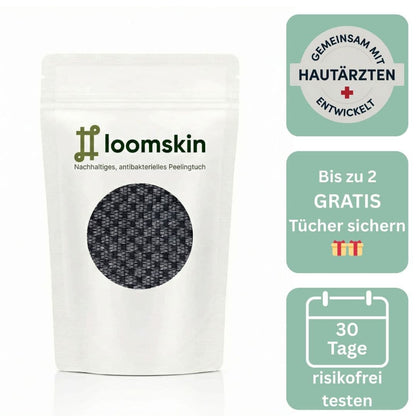 LOOMSKIN™ - antibakterielles Peelingtuch