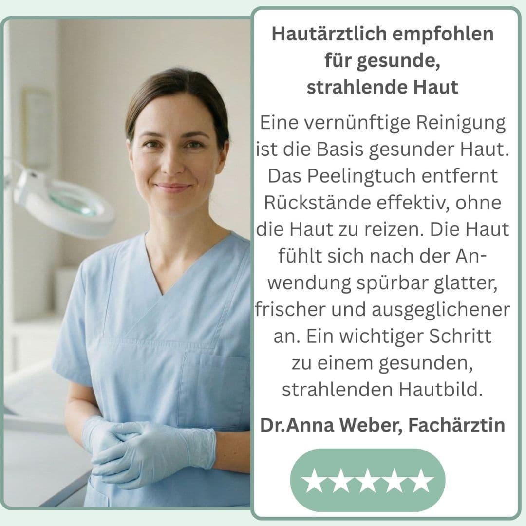 LOOMSKIN™ - antibakterielles Peelingtuch